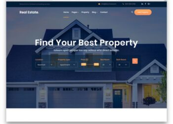 Real Estate Website Templates